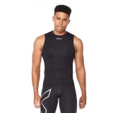 2XU Core Compression Sleeveless kompresní tílko pánské, Black, MA6400a