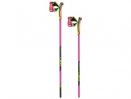 Běžecké hole LEKI PRC 750, neonpink neonyellow black, 65240962170