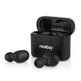 Bluetooth sluchátka NICEBOY Hive Podsie 3 bluetooth sluchátka, černá