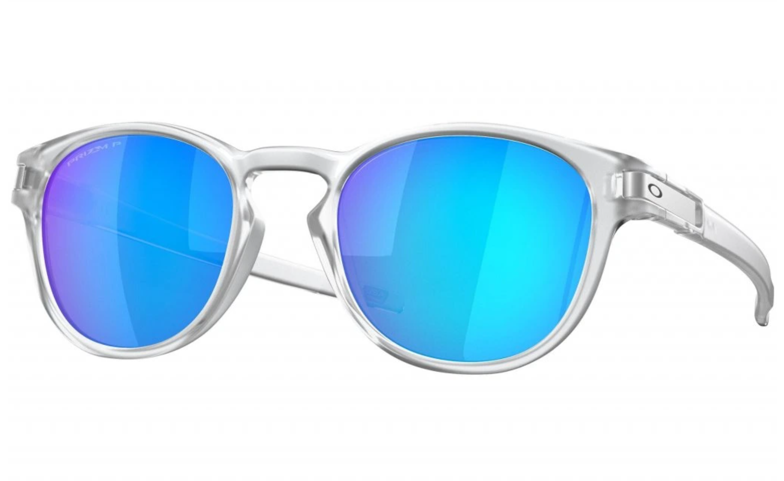 Brýle OAKLEY Latch - Matte Clear w Prizm Sapphire Polarized, OO9265-6553