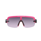Brýle POC Aim Fluorescent Pink Uranium Black Translucent/Violet Gold Mirror VGM, AIM10018636VGM1