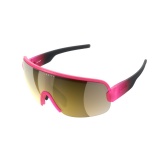 Brýle POC Aim Fluorescent Pink Uranium Black Translucent/Violet Gold Mirror VGM, AIM10018636VGM1
