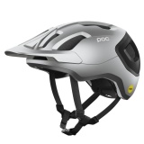 Cyklistická helma POC Axion Race MIPS 2024, Uranium Black/Argentite Silver, PC107438595