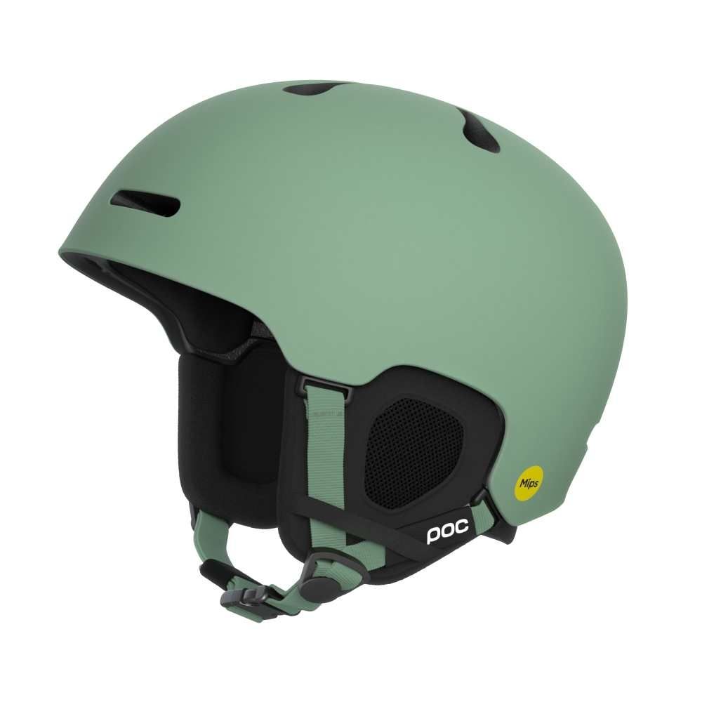 Lyžařská helma POC Fornix MIPS 2025, Gibbsite Green Matt, PC104761464