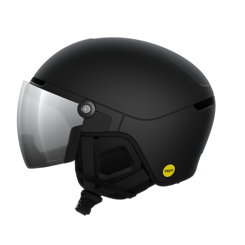Lyžařská helma POC Obex Visor MIPS 2026, Uranium Black Matt, PC101191037