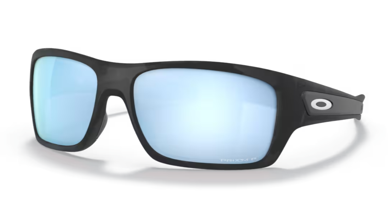 Brýle OAKLEY Turbine - OAKLEY Turbine - Matte Black Camo w Prizm Deep Water Polarized, OO9263-6463