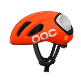 Cyklistická helma POC Amidal MIPS 2026, Fluo Orange Uranium Black Hydrogen White Matt, PC108838931