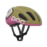 Cyklistická helma POC Amidal MIPS 2026, Olivine Green Matt Thulite Pink Matt, PC108838876