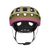Cyklistická helma POC Cularis MIPS 2026, Olivine Green Matt Thulite Pink Matt w Logo, PC105918876