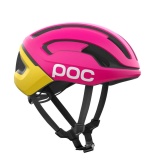 Cyklistická helma POC Omne Air MIPS 2026, Rhos Red Matt Citrine Yellow Matt w. Logo, PC108758883