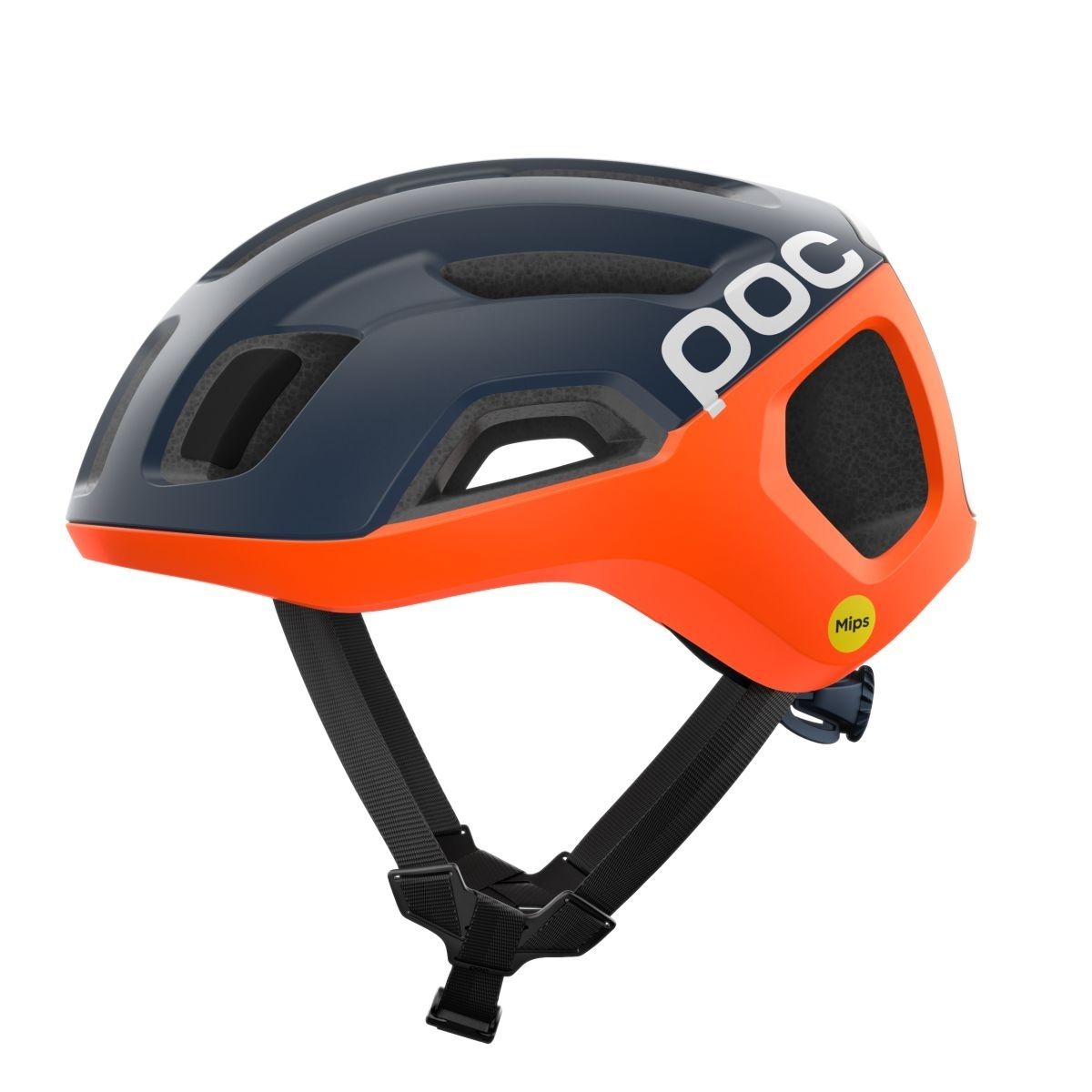 Cyklistická helma POC Ventral Air MIPS 2026, Apatite Navy Fluorescent Orange Hydrogen White Matt, PC108708913