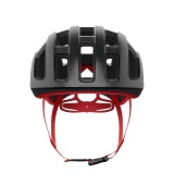 Cyklistická helma POC Ventral Lite 2025, Uranium Black Prismane Red Matt, PC106938639