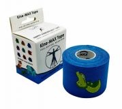 Kineziologický tejp Kine-MAX Happy Tape s obrázky, modrý Kineziologický tejp Kine-MAX Happy Tape s obrázky, modrý
