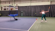 Tenisový nahrávač Fast Track Tennis Rebounder + Net Set Tenisový nahrávač Fast Track Tennis Rebounder