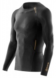 SKINS A400 GOLD Mens Long Sleeve Top