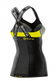 SKINS DNAmic Womens Tank Top - Black/Limoncello