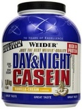 Weider 100% DAY & NIGHT Casein, 1800g | Čokoláda, Vanilka